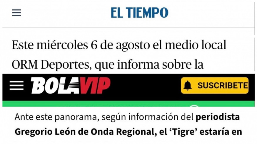 Falcao y el Real Murcia: la noticia cruza el Atlántico y causa expectación en Colombia