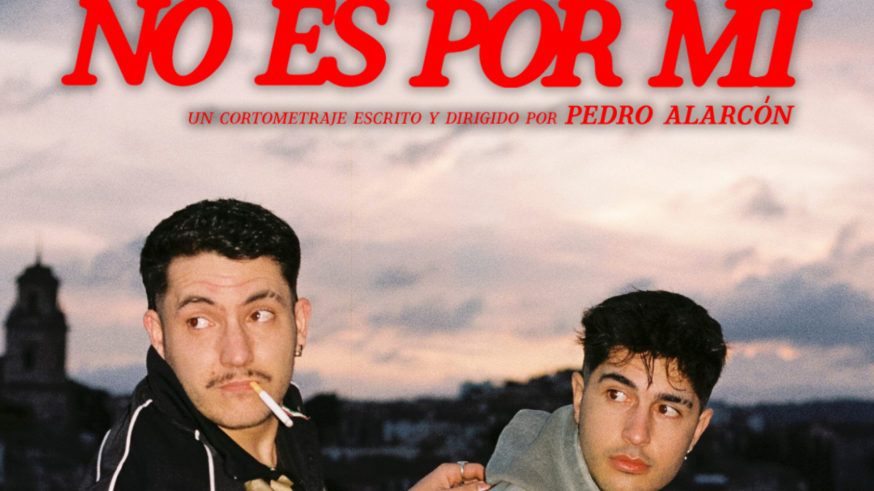 Pedro Alarcón estrena en Caravaca su primer corto, "No es por mí", ante una gran expectación de público