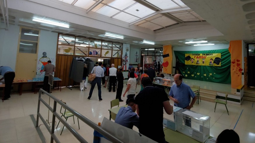 Colegio electoral de San Andrés, Murcia. ORM