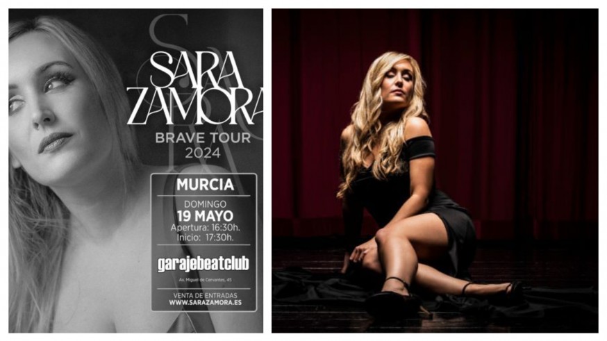 Que inventen otros. Sara Zamora, Brave Tour 2024, llega al Garaje Beat Club Murcia