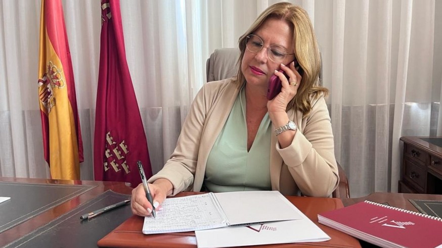 Primera jornada de trabajo de la presidenta de la Asamblea, Visitación Martínez