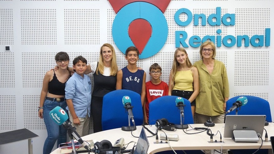 Junto con Amparo Marzal, de UNICEF, charlamos con seis menores de Murcia y Santomera de asuntos que les interesan