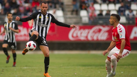 Santi Jara y Forniés durante un Real Murcia-Cartagena. Foto: FC Cartagena