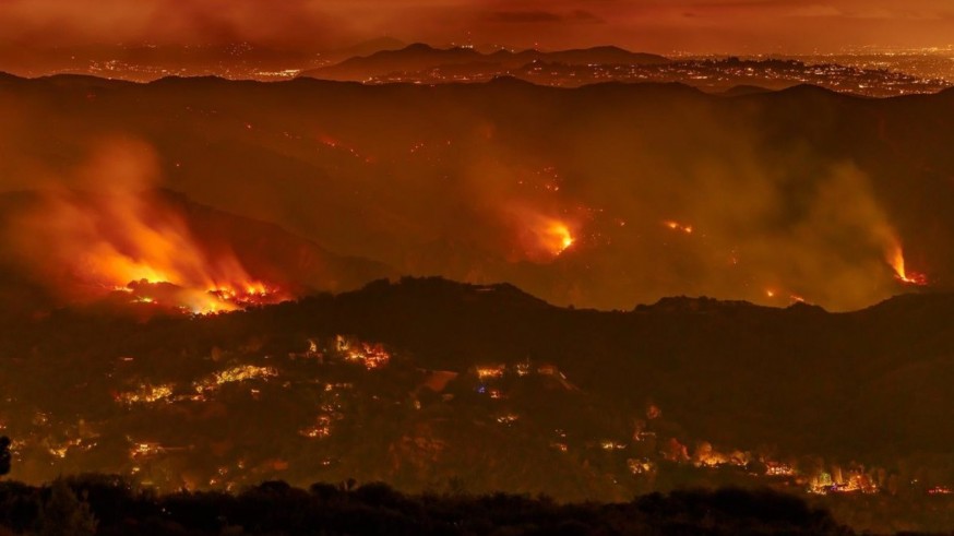 Científicos relacionan los incendios forestales estivales de California con el cambio climático