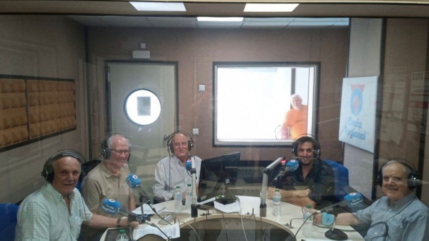 Ateneo: César Oliva, Juan Cano, Miguel Ángel Díaz, y Alfonso Rodríguez