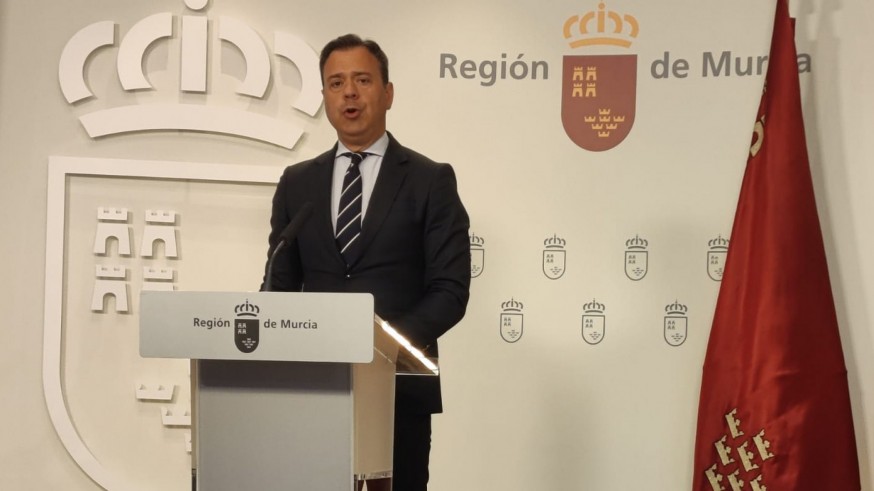 Ortuño defiende la unidad en el Gobierno regional pese a las declaraciones de Vox sobre El Gorguel