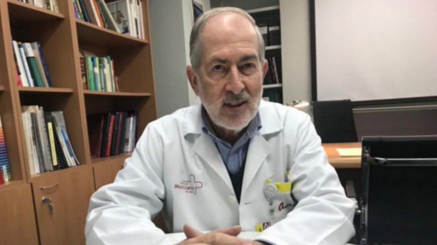 Manuel Segovia, jefe del Servicio de Microbiología del Hospital Virgen de la Arrixaca