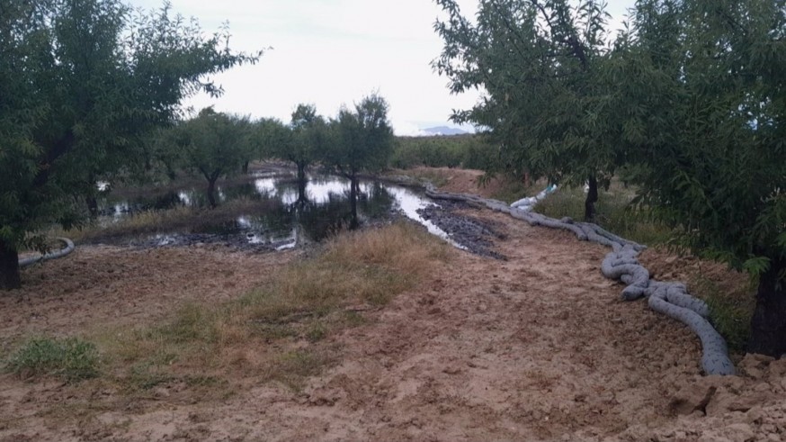 La Confederación del Segura investigará si el vertido afecta al Dominio Público Hidráulico 
