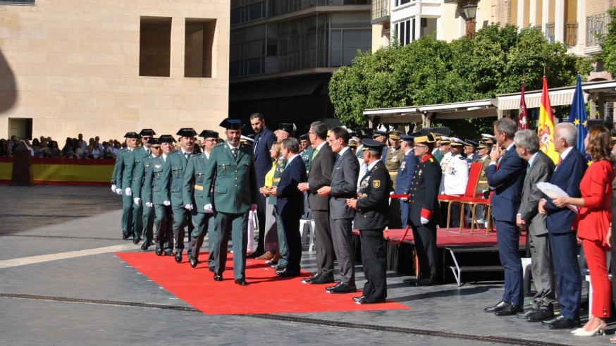 La Guardia Civil celebra en Murcia la festividad de su patrona, la Virgen del Pilar