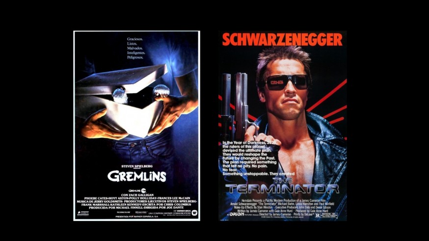 Cine de los 80 para una noche de verano: "Terminator" y "Gremlins"