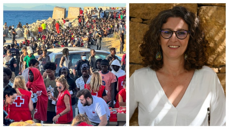 'Es urgente descolonizar la mirada para que nuestra historia no sea contada solo desde una perspectiva'. Dounia Z. Mseffer