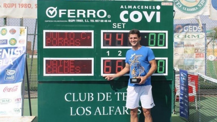 Jaime Caldés, a por un hueco en el ranking ATP
