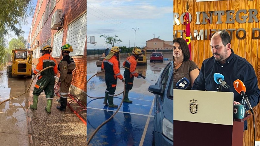 Los Alcázares pide a la Comunidad un protocolo individualizado de emergencias ante avisos por lluvia