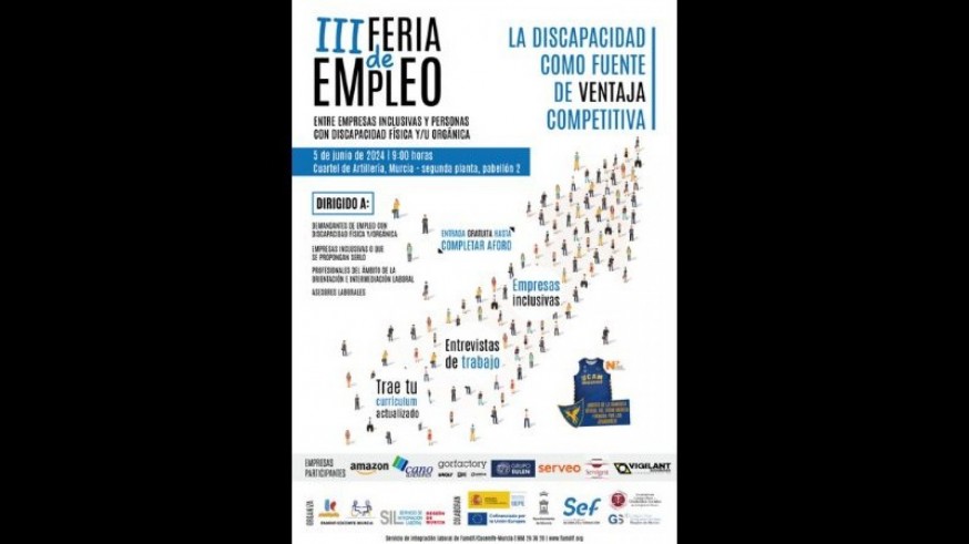 Buscando empresas inclusivas en la III Feria de Empleo para personas con discapacidad