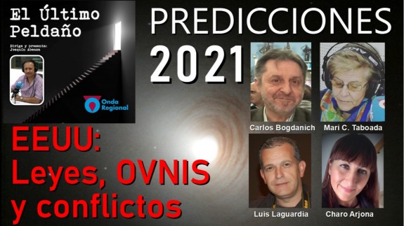 Predicciones para el año 2021. EEUU: Leyes, OVNIs y conflictos.
