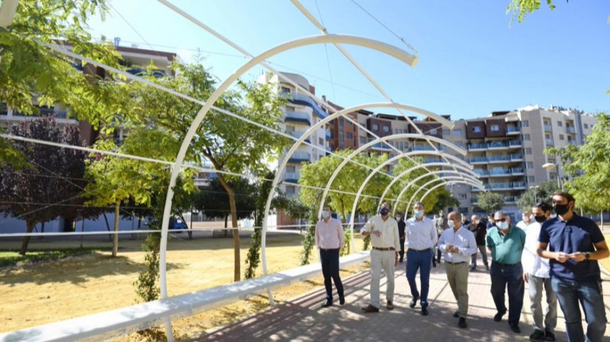 Murcia ve como sus parques están siendo renovados a eficientes zonas verdes