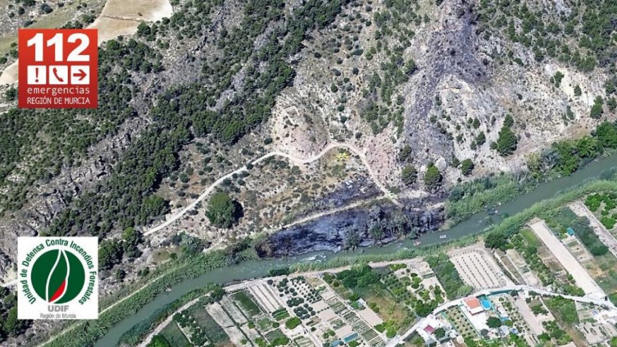 INCENDIO EN EL MENJÚ