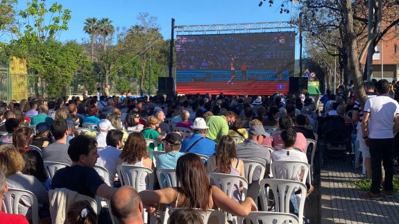 Los vecinos de Carlos Alcaraz verán la final del Madrid Open en pantalla gigante