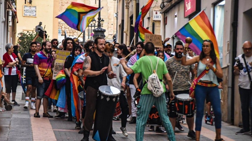 'Stop LGTBIfobia', lema del programa de actividades de este mes del colectivo Orgullo Crítico Yecla
