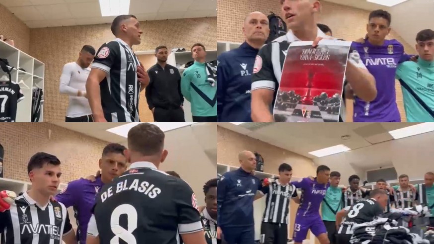 De Blasis, capitán dentro y fuera del campo