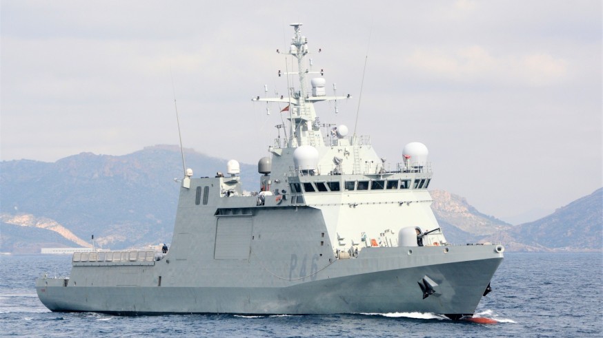 El Furor parte de Cartagena rumbo al Golfo de Guinea