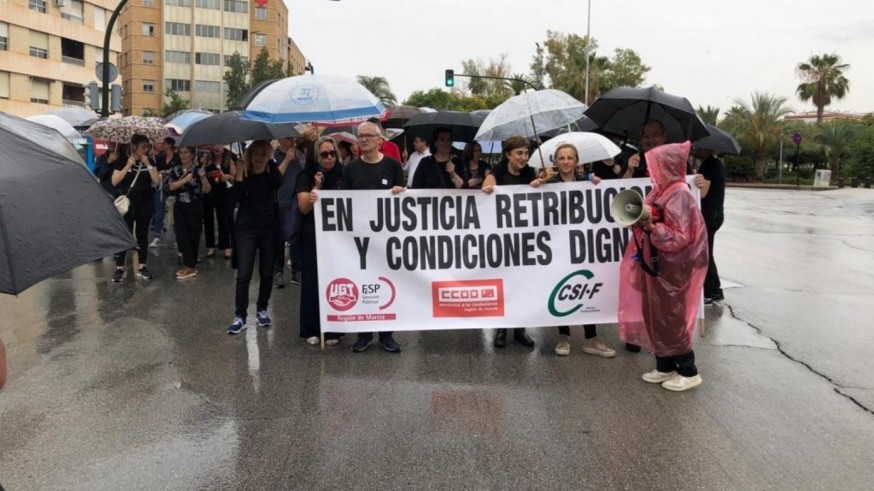 Funcionarios de Justicia preparan otra manifestación el próximo jueves en la Región 