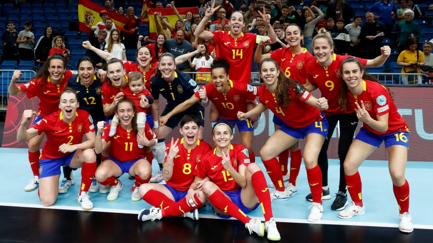 España defenderá título en la final femenina de la Eurocopa de Futsal