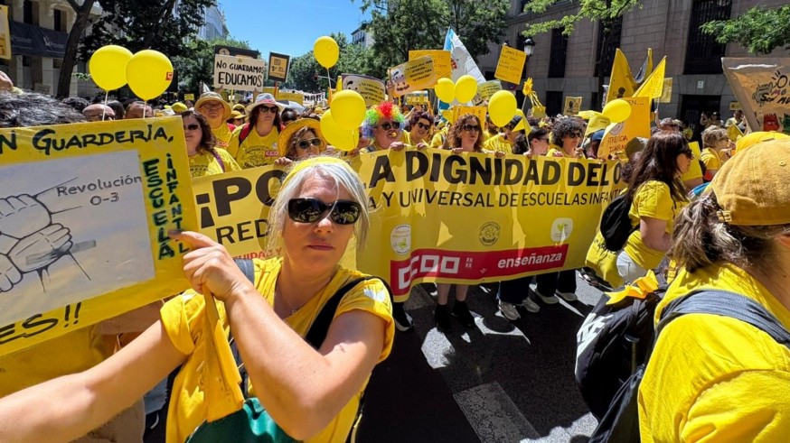 Trabajadores de escuelas infantiles: "El servicio que damos con una ratio tan alta no es el que se merece este alumnado"