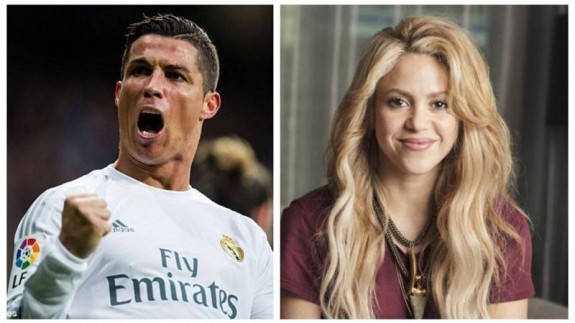 Cristiano Ronaldo y Shakira