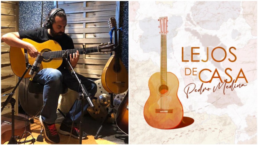 Con el guitarrista Pedro Medina hablamos de su disco 'Lejos de casa'