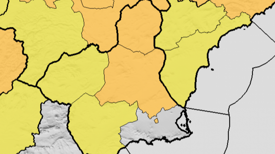 La Vega del Segura alcanzará los 39 grados este jueves y viernes