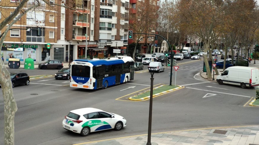 Transporte público gratuito ante el episodio de contaminación por el polvo sahariano