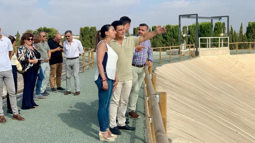 Finalizan las obras en la EDAR de San Javier que evitarán escorrentías al Mar Menor