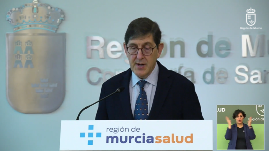 Manuel Villegas, durante su comparecencia