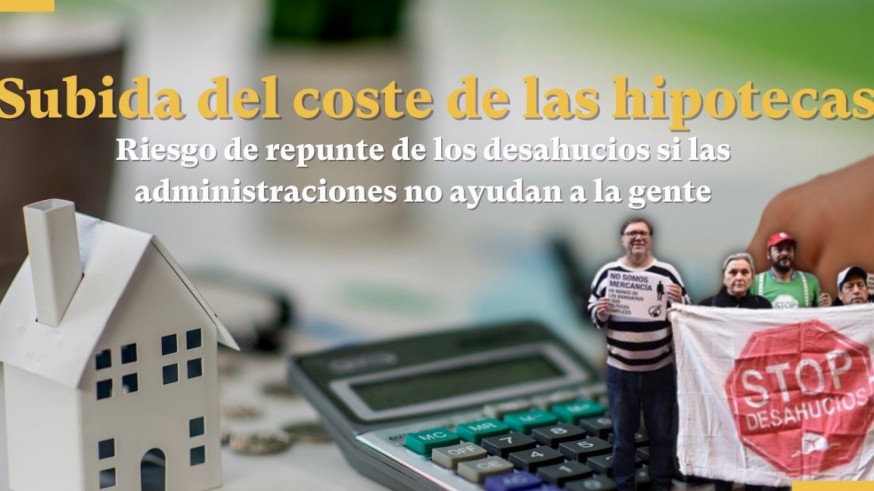 Podemos pide ayuda para los afectados por la subida de las hipotecas