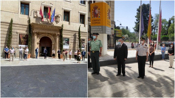 Concentraciones en San Esteban y en la Delegación del Gobierno en Murcia