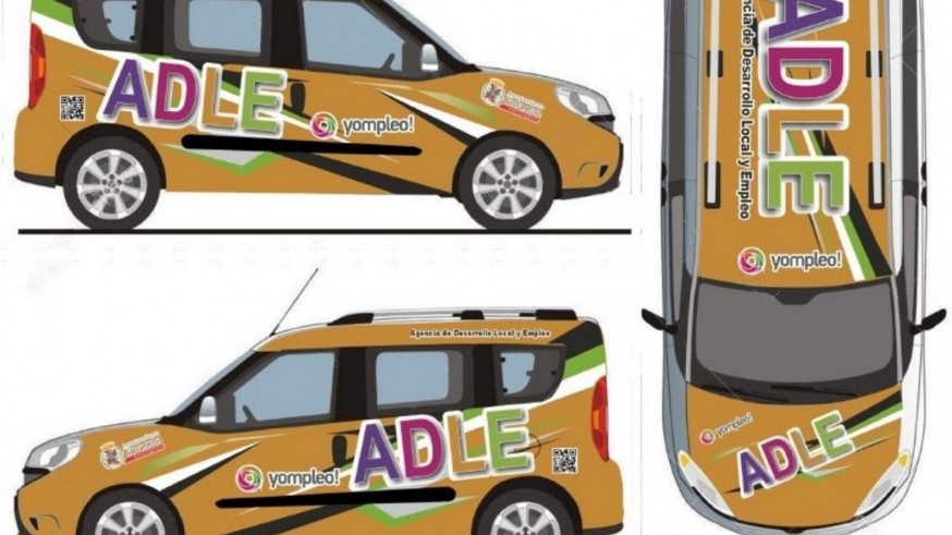 Un coche de la ADLE de Cartagena recorrerá barrios para prestar sus servicios a trabajadores y empresas