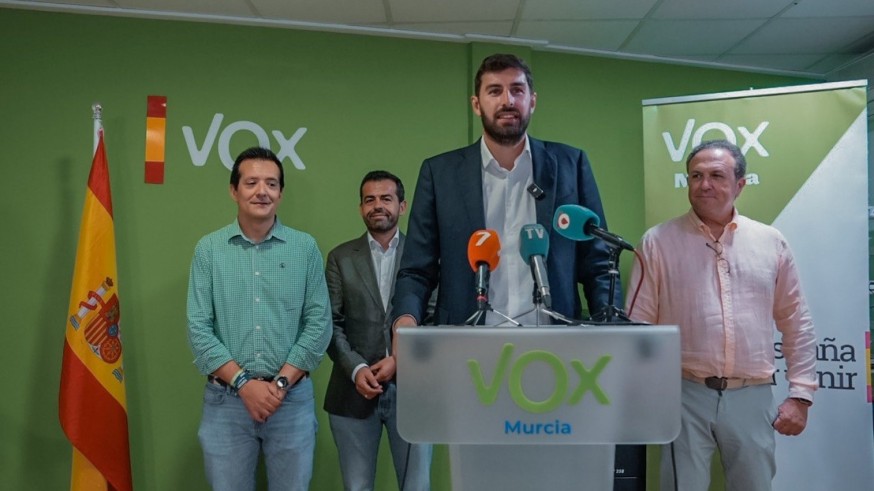 Antelo celebra que VOX sube en la Región: “Es la cuarta cita consecutiva en las urnas en la que el partido tiene un notable crecimiento”