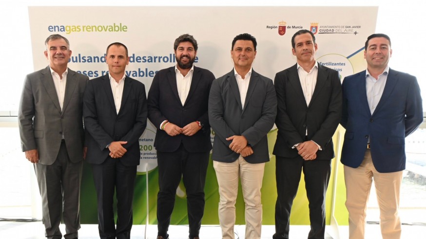 Tres proyectos de biometano de Enagás en San Javier, Santomera y Las Torres para 2027