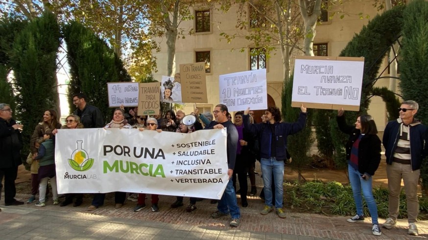Exigen una red de tranvía metropolitano que conecte Murcia con Molina, Alcantarilla o Santomera