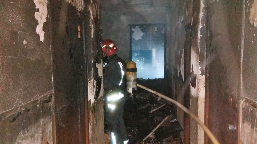 Incendio en una vivienda en Molina