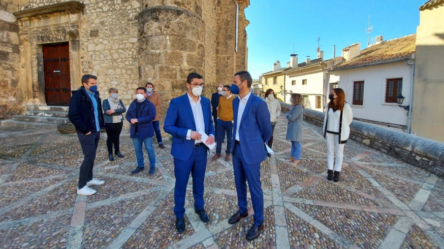 osé Francisco García y el teniente alcalde José Carlos Gómez