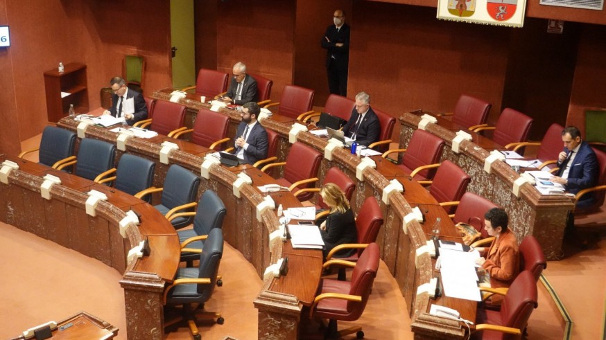 Pleno esta mañana en la Asamblea Regional