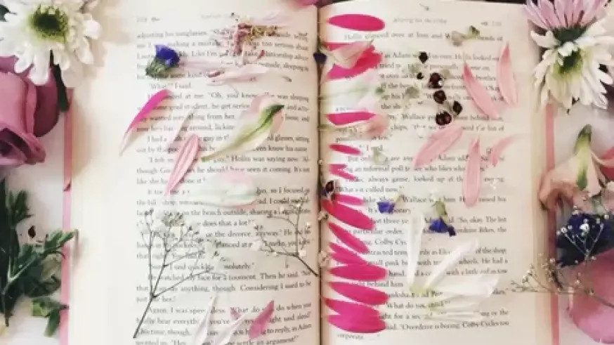 La magia de las plantas. Hoy sobre la 'romantica técnica de las flores conservadas en papel'