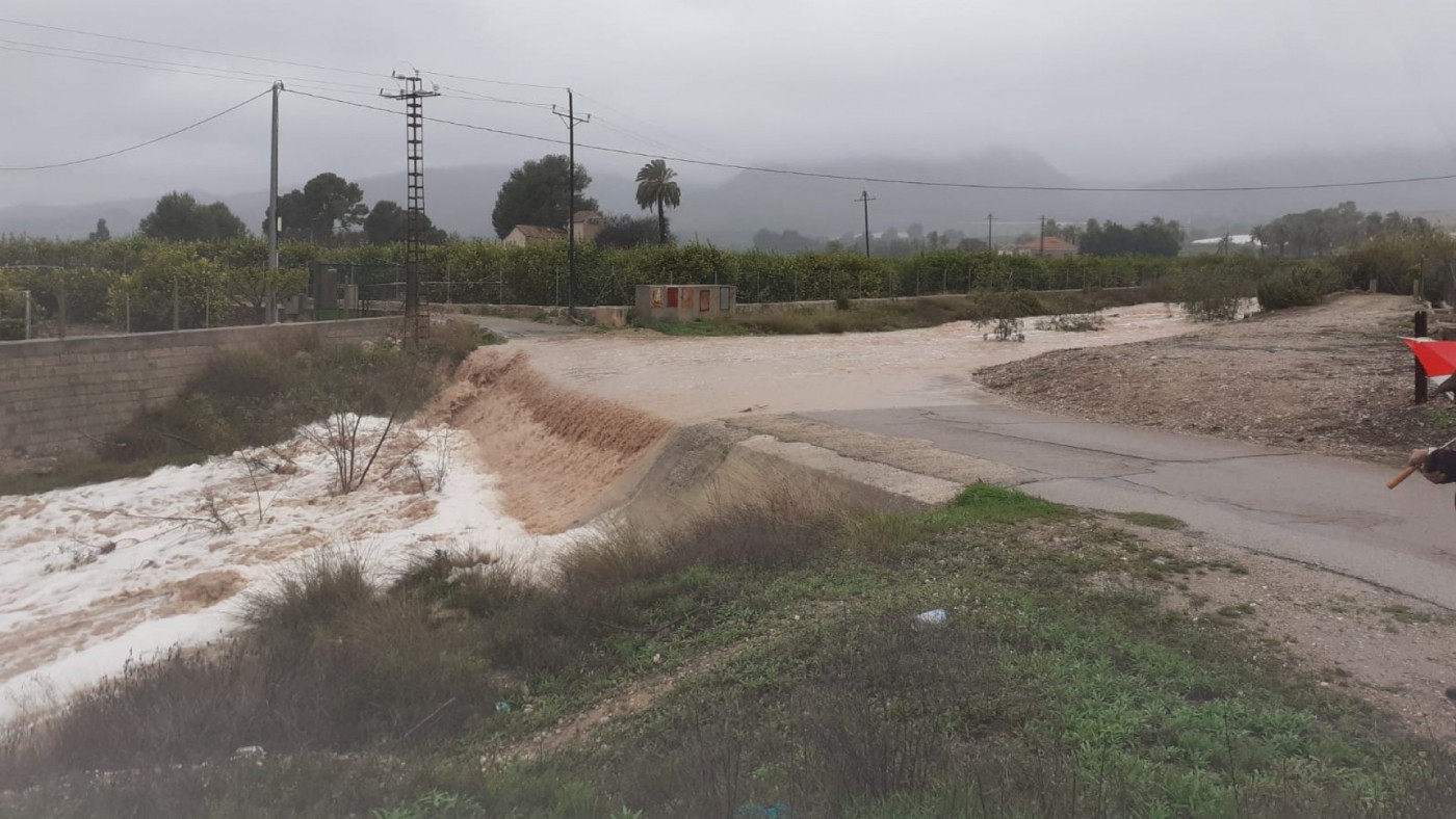 El episodio de lluvia evita que la cuenca del Segura entre en situación de "sequía extrema"