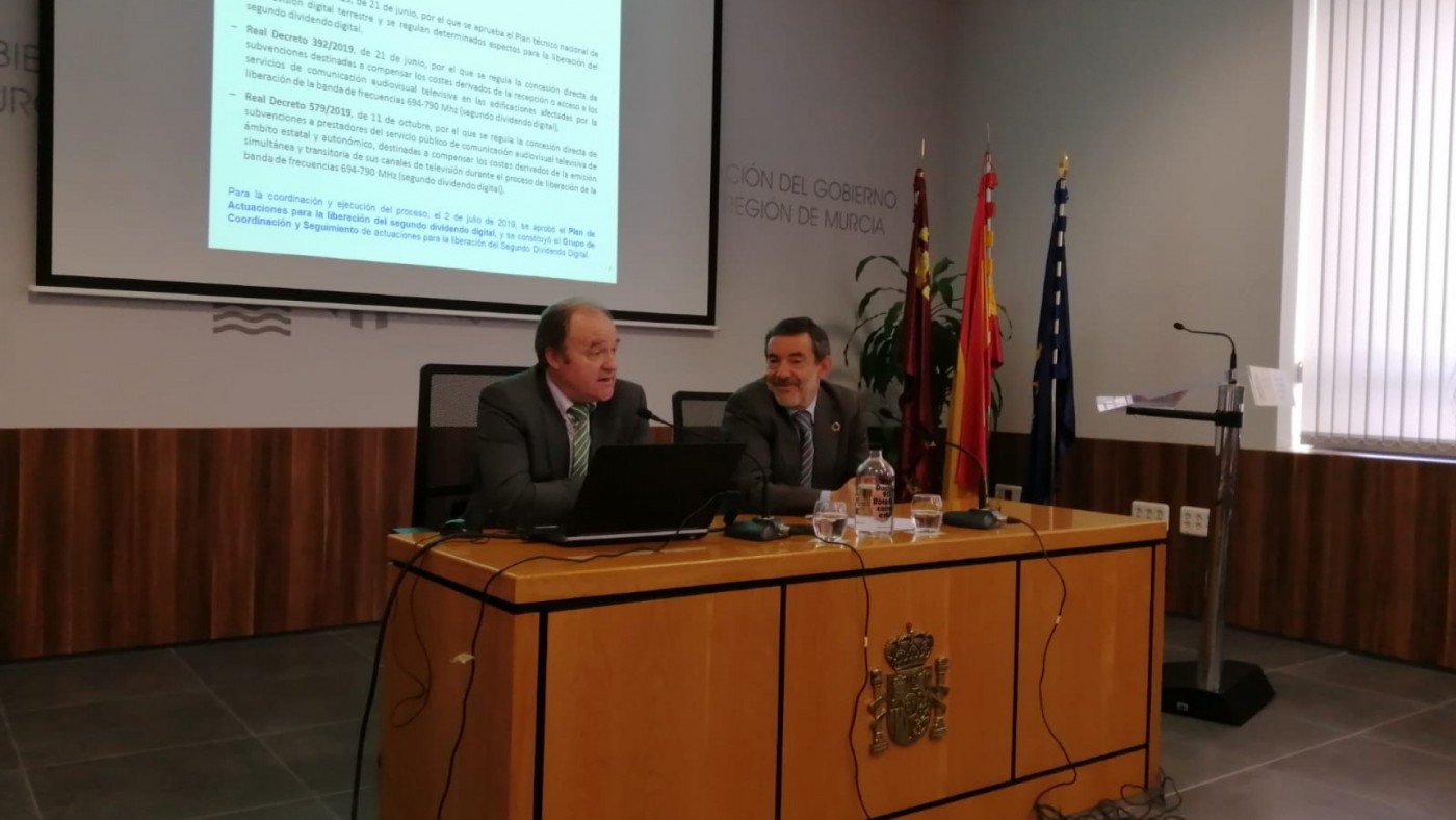Rueda de prensa en la Delegación del Gobierno de Murcia