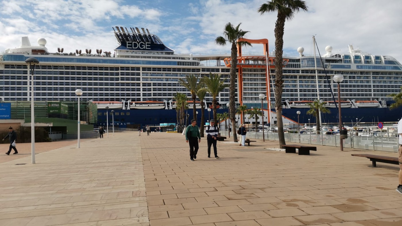 Los cruceros de lujo eligen cada vez más el puerto de Cartagena