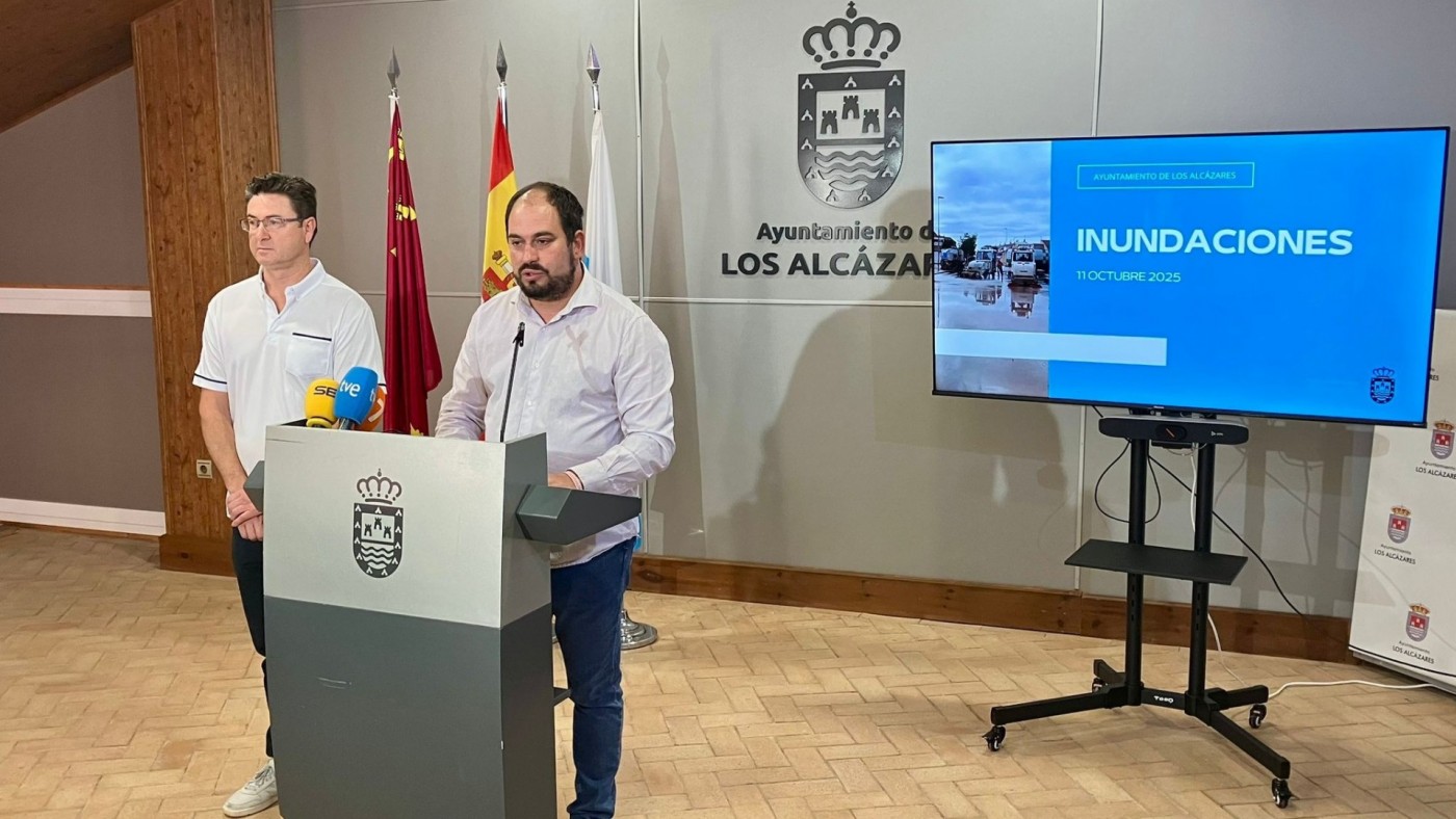 Los Alcázares reclama un plan territorial en el Mar Menor y obras hidráulicas para evitar inundaciones