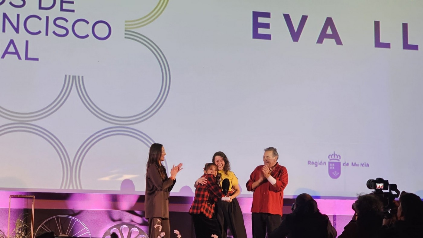 Eva Llorach, emocionada con el primer Premio Francisco Rabal