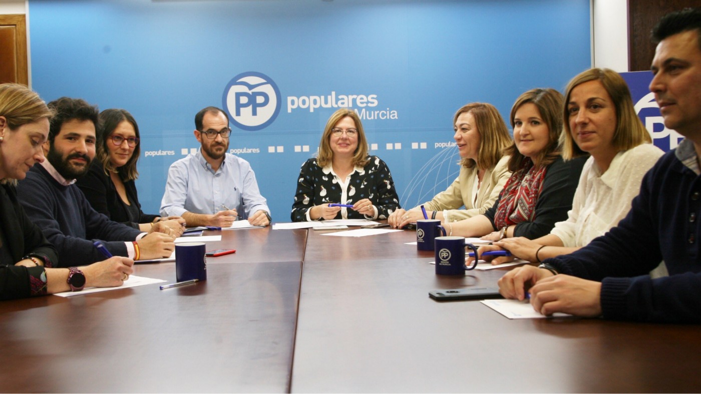 Reunión del Comité electoral del PP